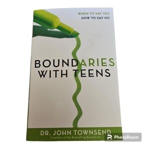 3/$30 Boundaries With Teens Dr. John Townsend Paperback Book